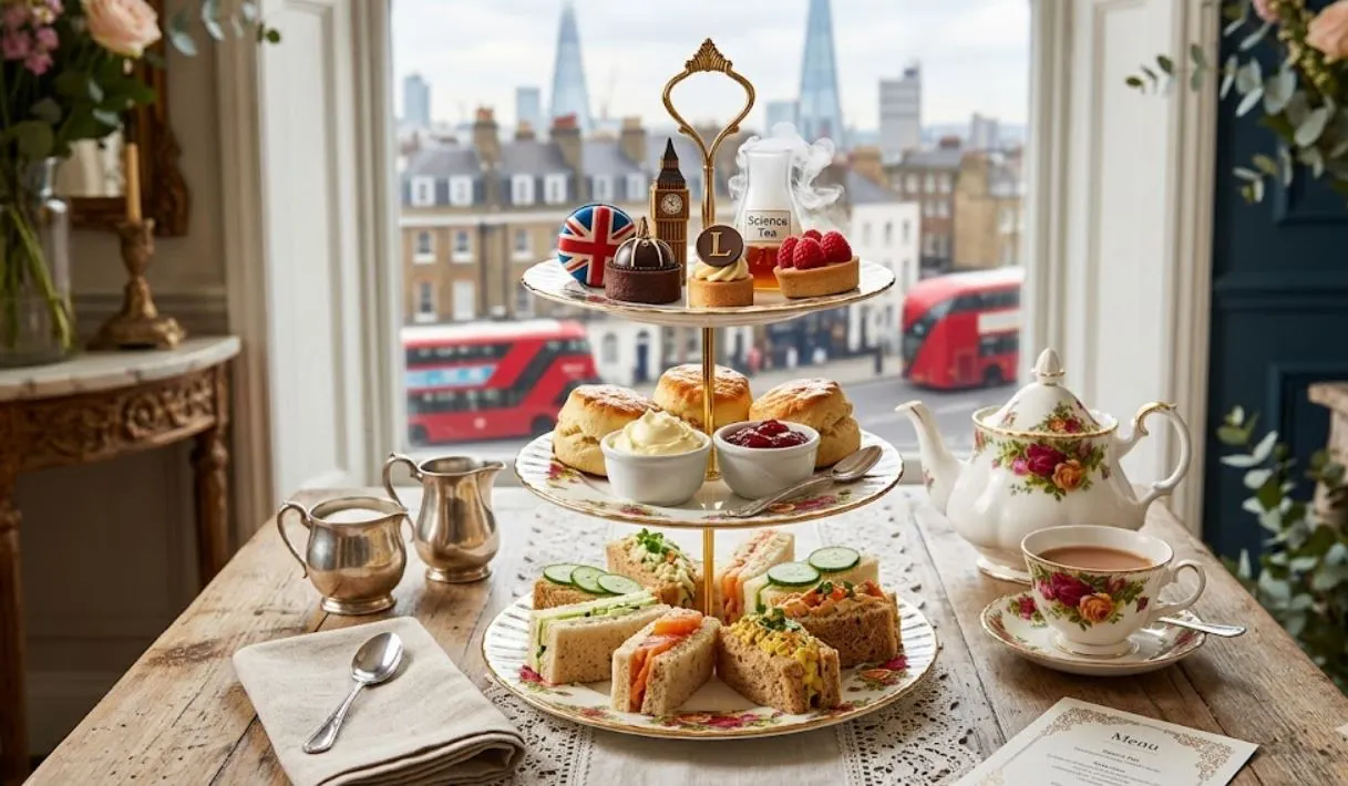 Afternoon Tea Bus Tour in London
