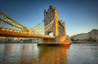 Central London skyline with the Thames