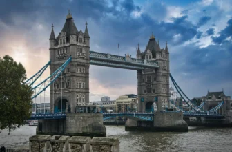 Central London skyline with the Thames