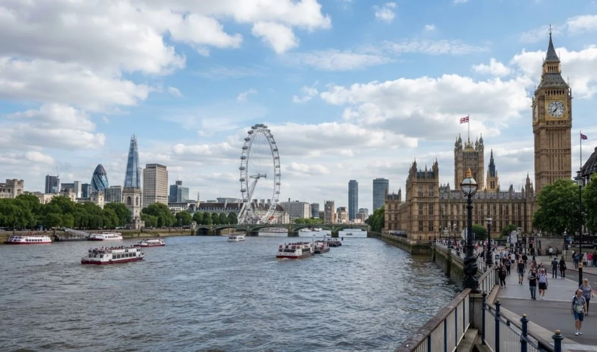 Vista del Big Ben y el río Támesis, lo imprescindible que ver en Londres