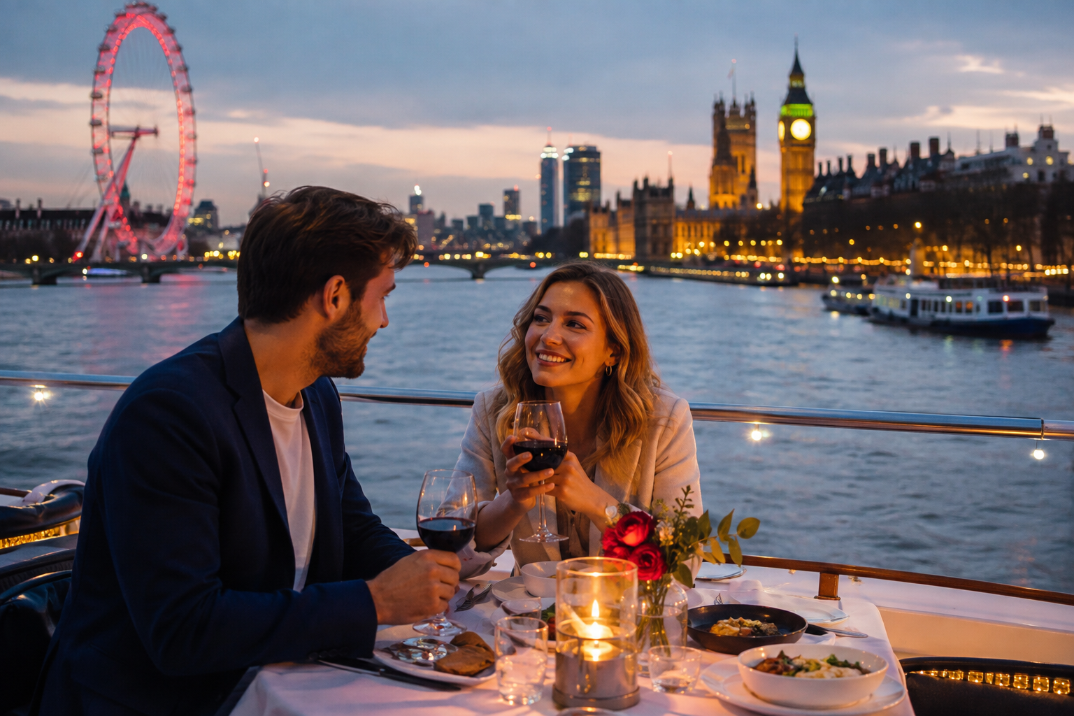 Romantic things to do in London for couples