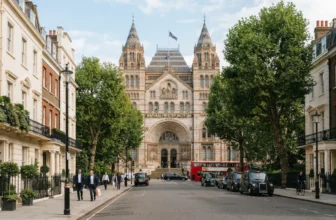 Natural History Museum / elegant Kensington street