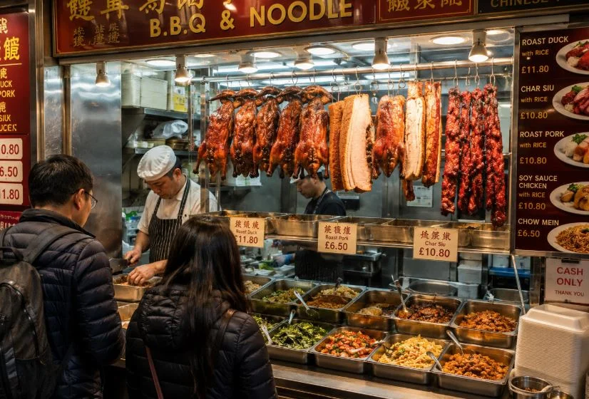 Cheap curry and world food in East London