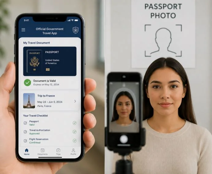 Applying for the UK ETA on a smartphone app