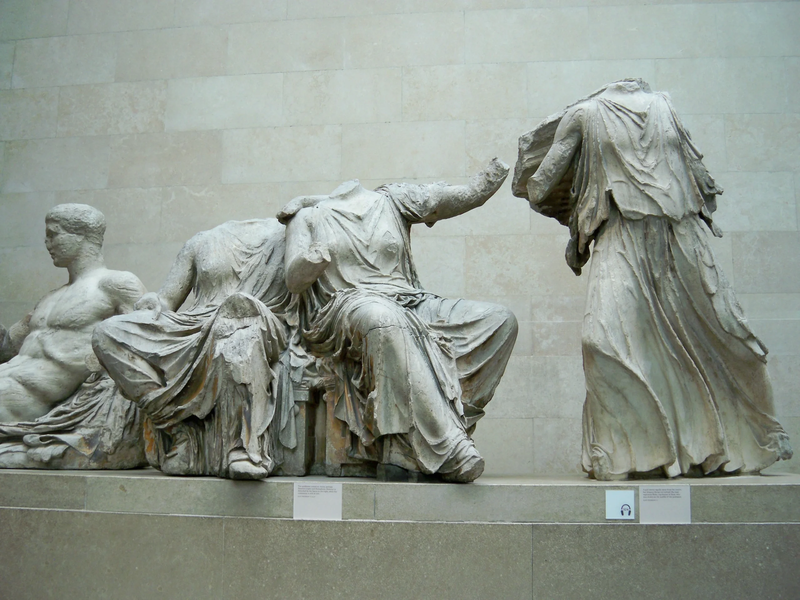 Il grande cortile del British Museum a Londra