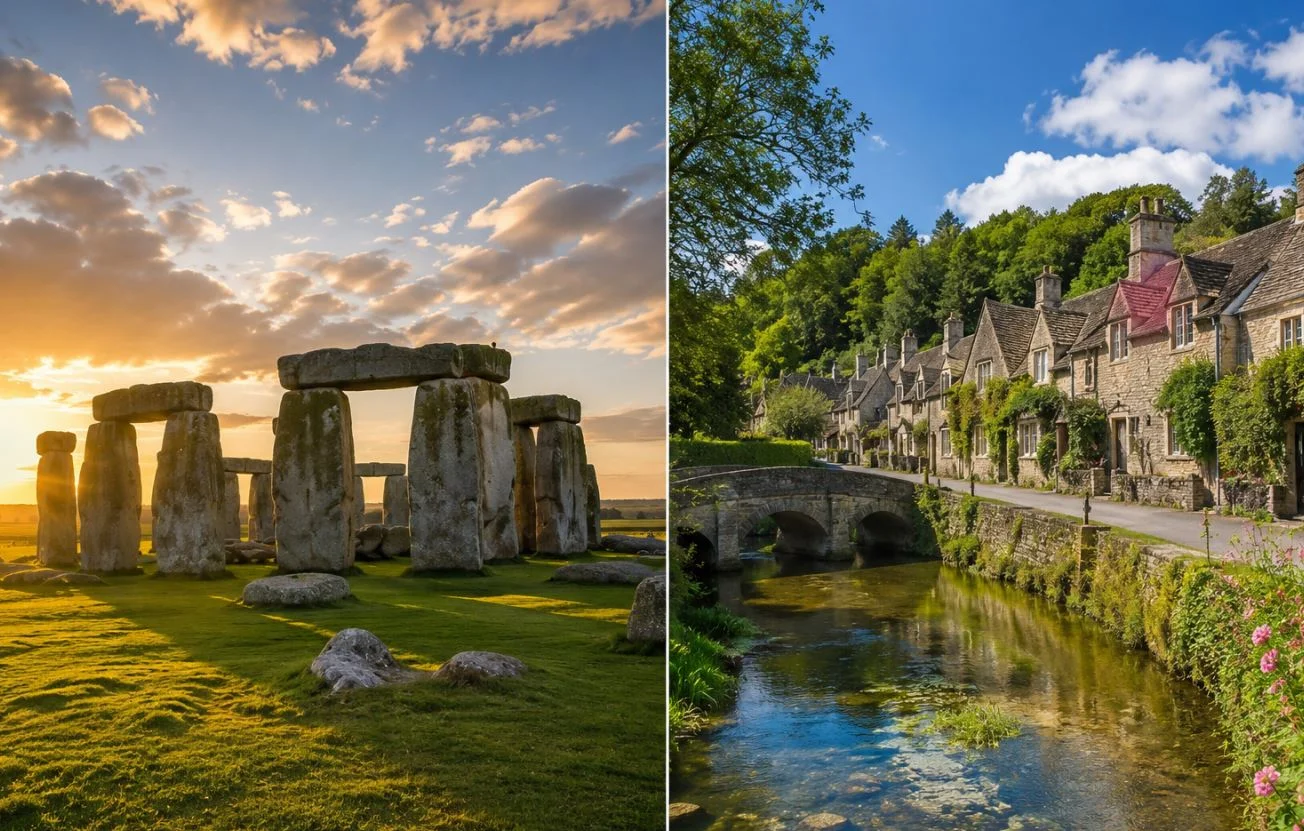 El círculo de piedras de Stonehenge en una excursión desde Londres